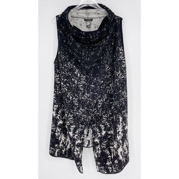 Stella Carakasi Reversible Cashmere Natural Lux Cardigan Vest Sweater Medium M - Picture 4 of 7